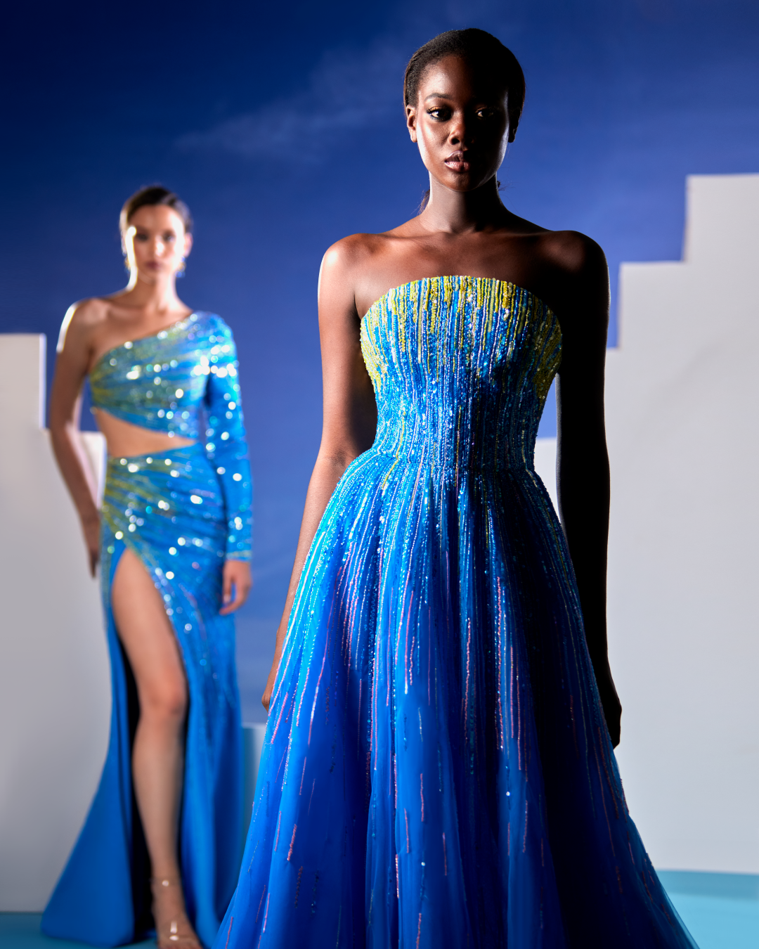 Blue Sequin