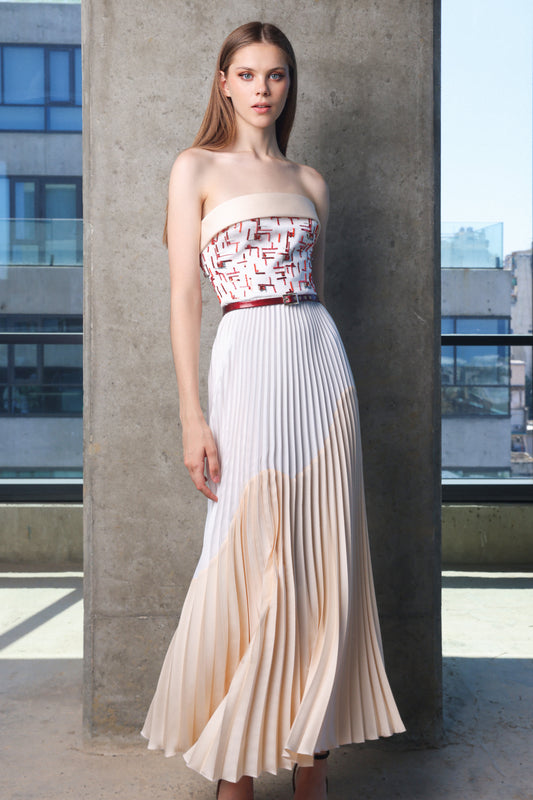 Pleated Dress