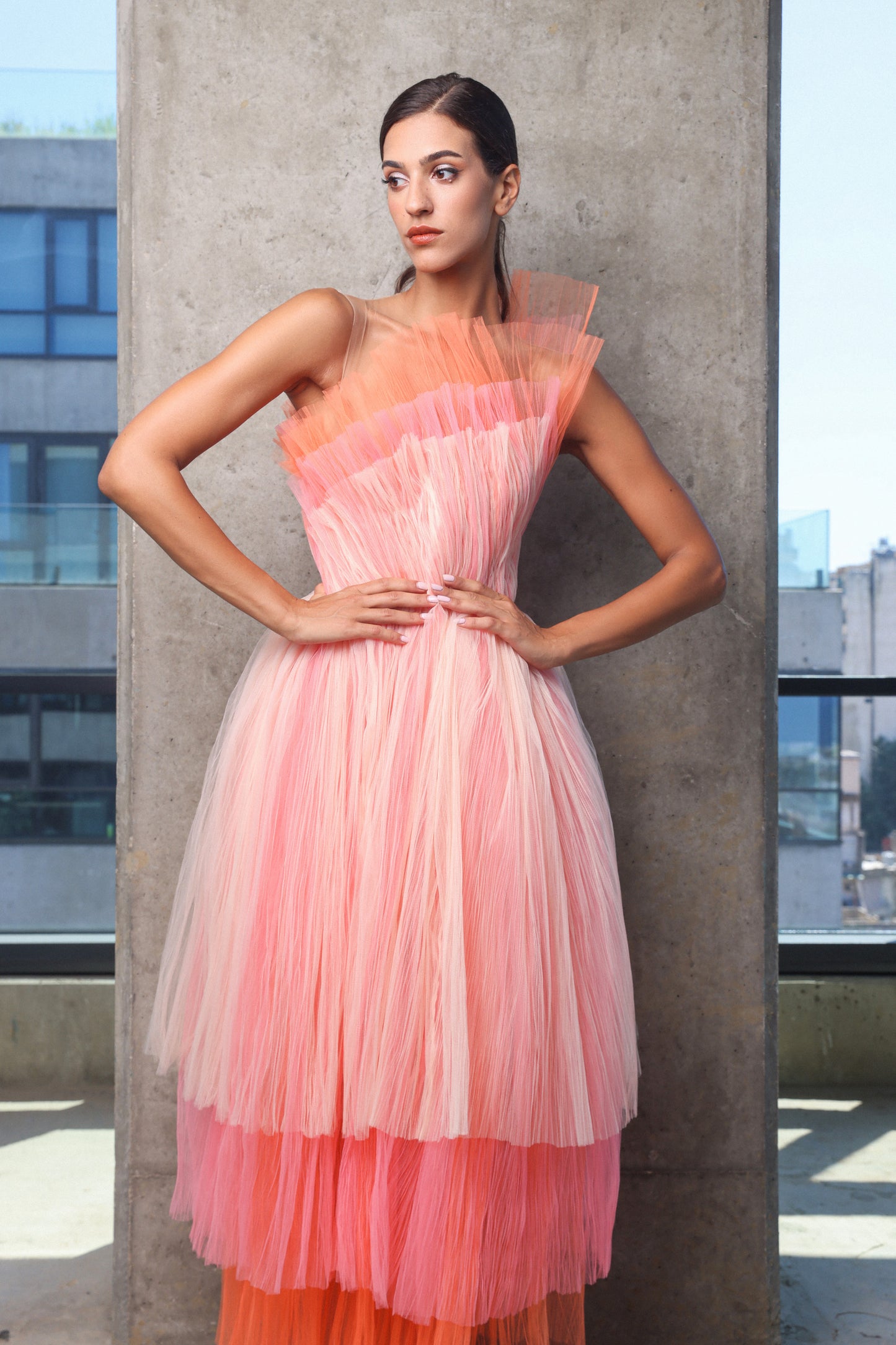 Pink Tulle Dress