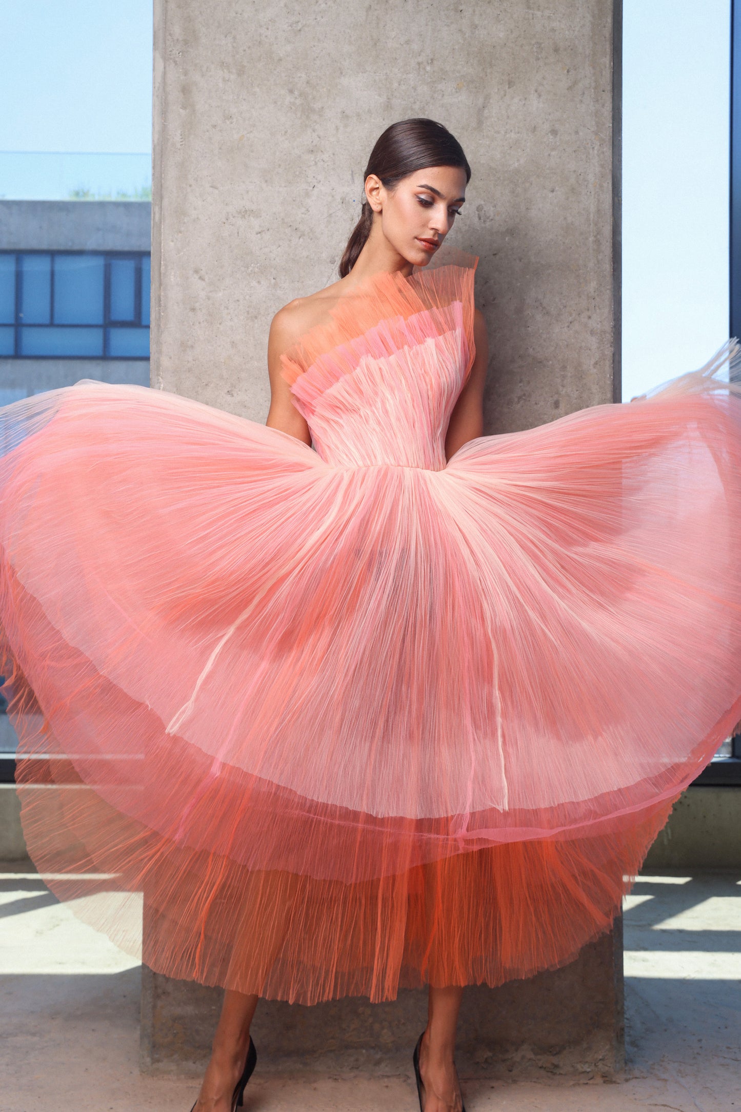 Pink Tulle Dress