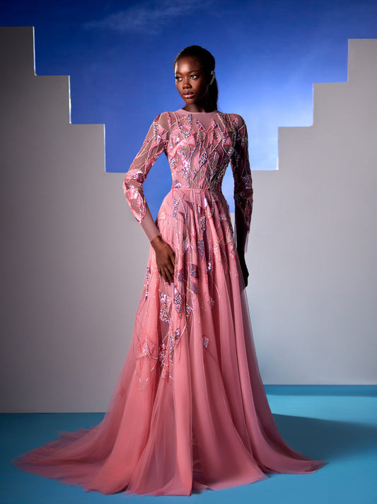 Pink Tulle Dress