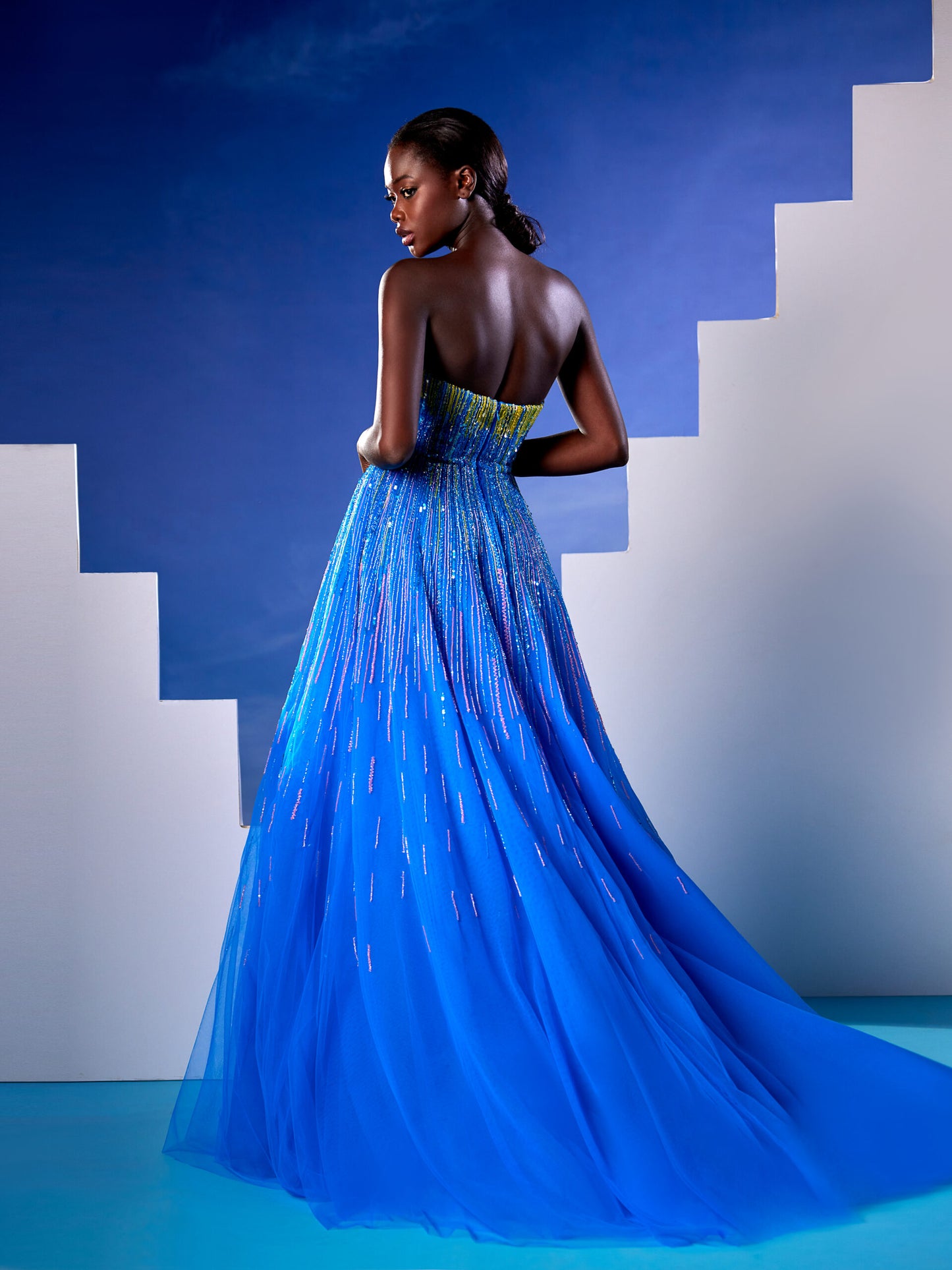 Flowy Blue