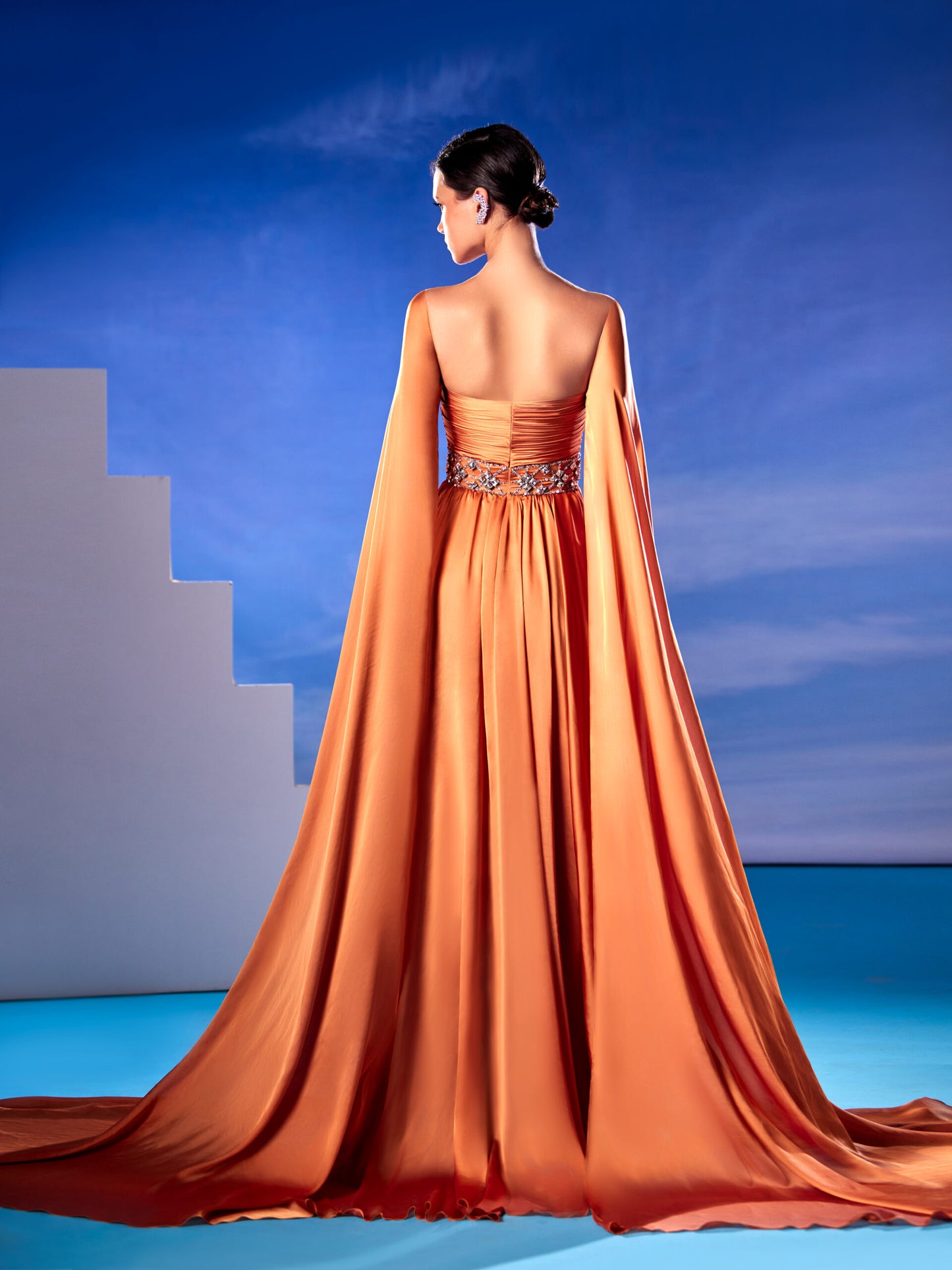 Orange Flowy